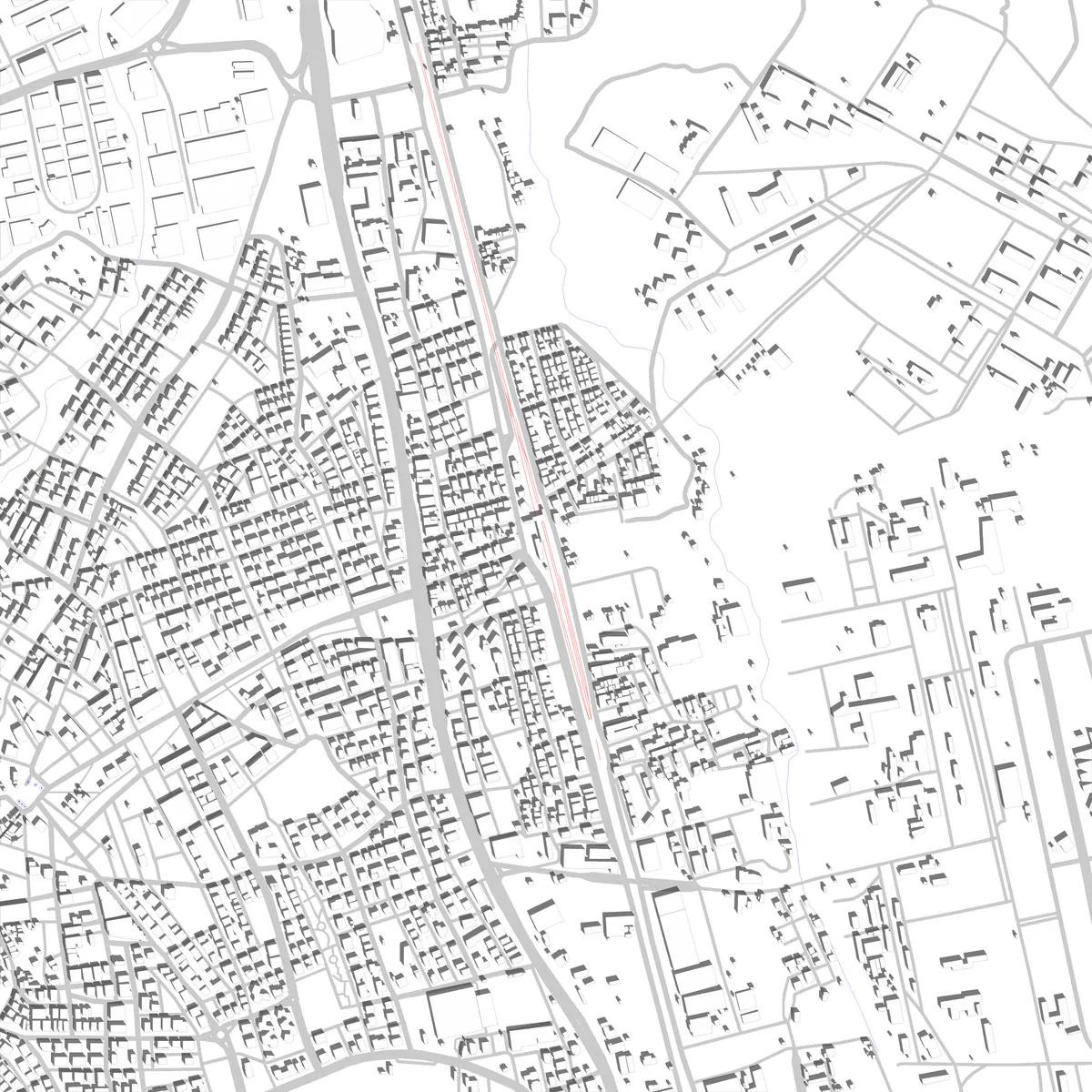 Gaziemir Lageplan (2,5 km)