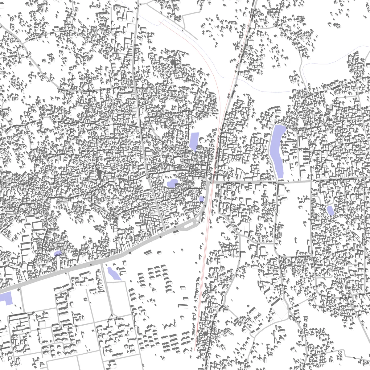 Gazipur Lageplan (2,5 km)
