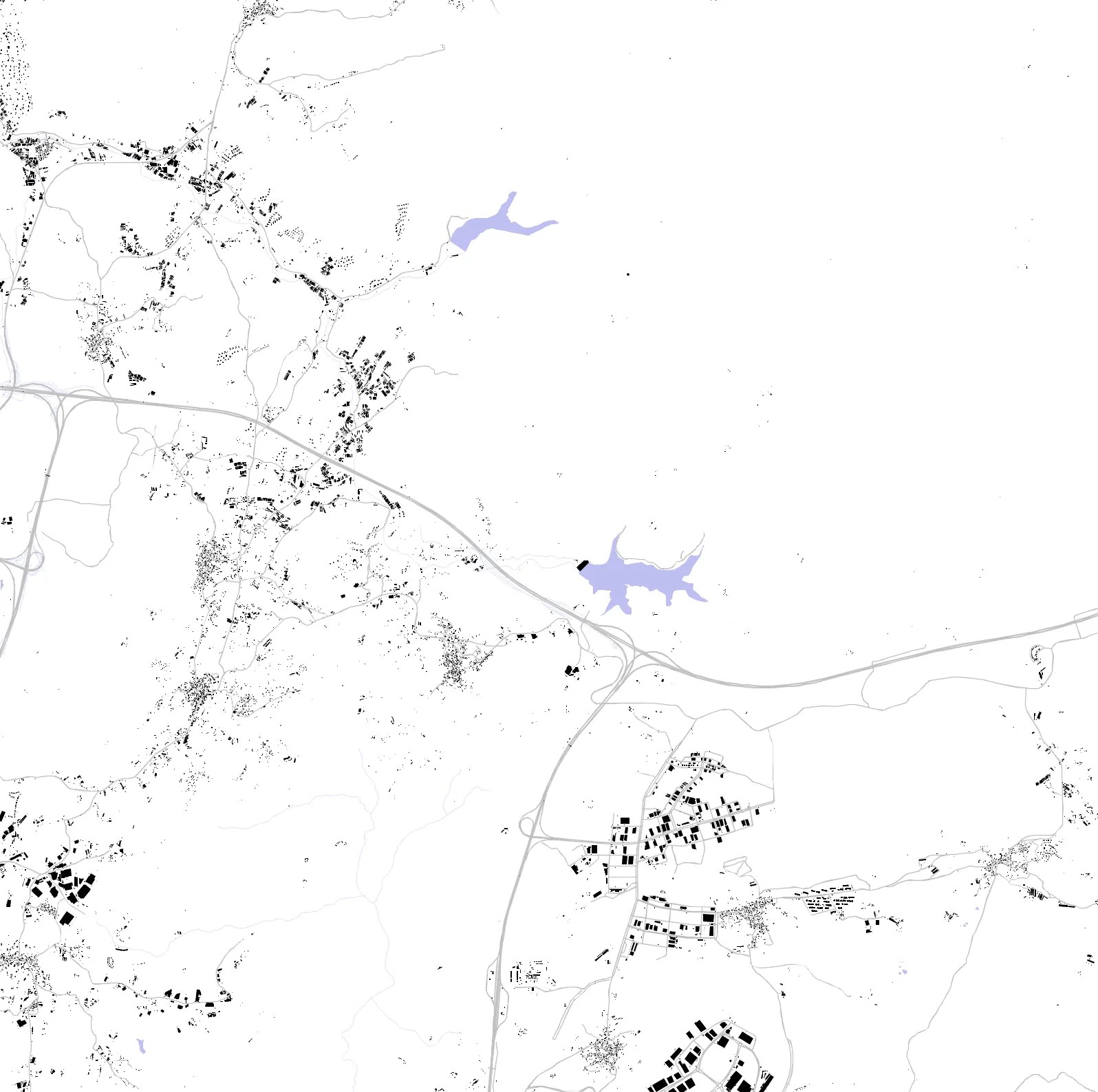Gebze figure ground plan