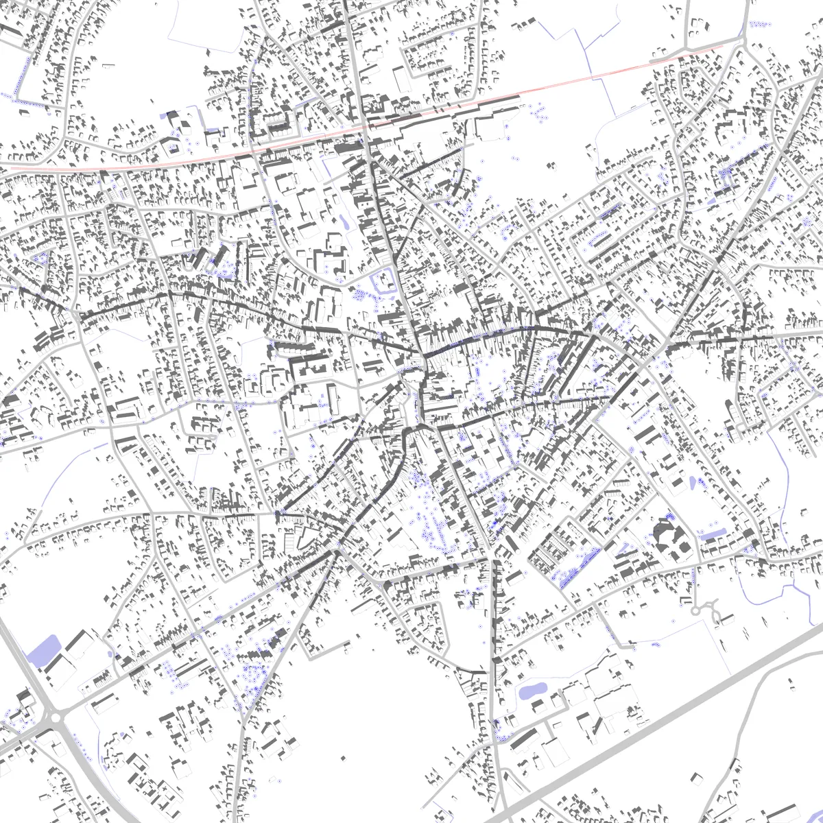 Geel site plan (2.5 km)