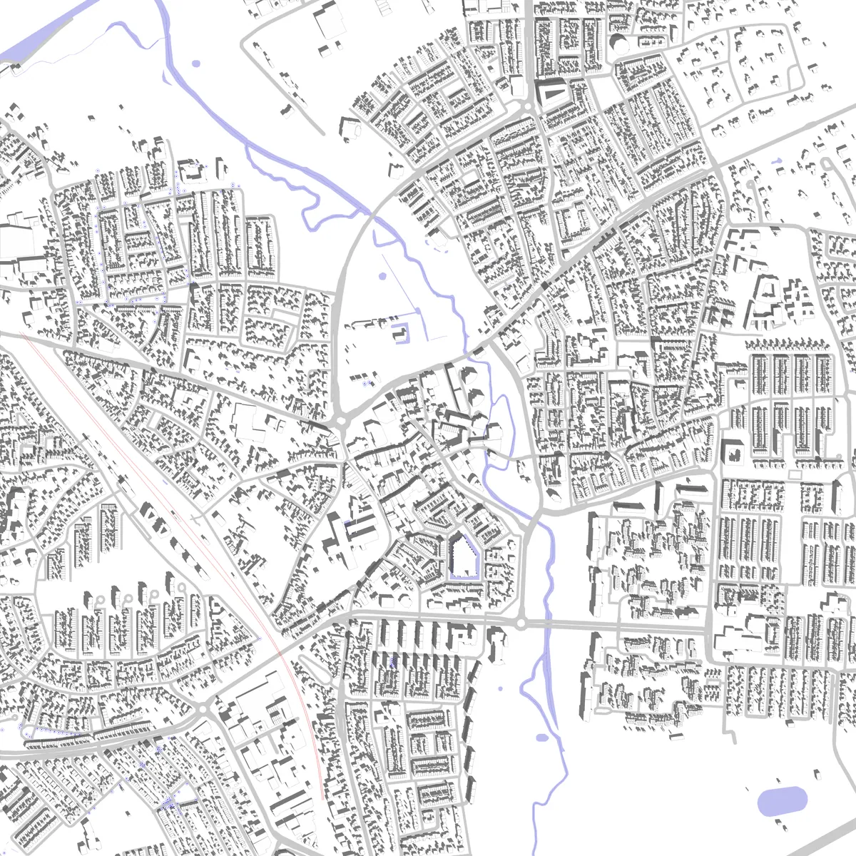 Geldrop situatieplan (2,5 km)