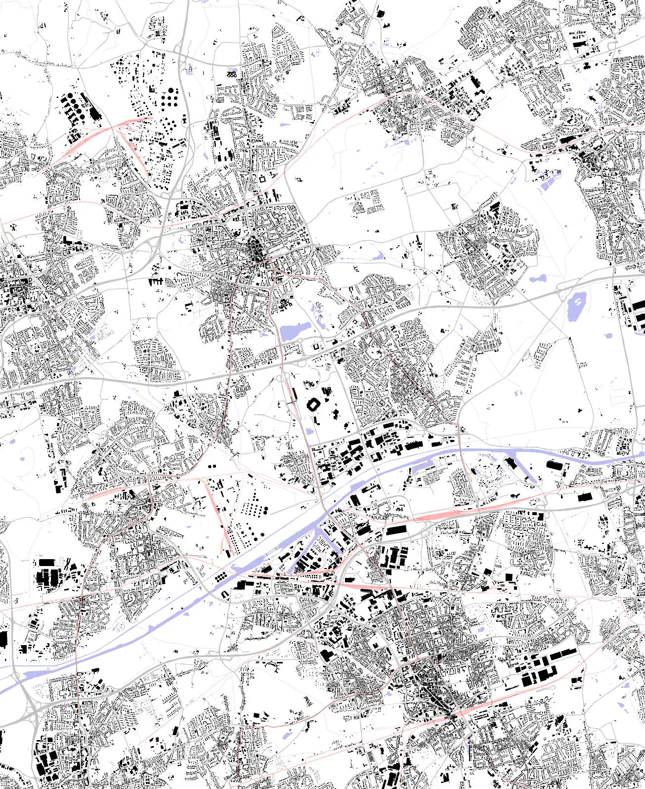 Gelsenkirchen Schwarzplan