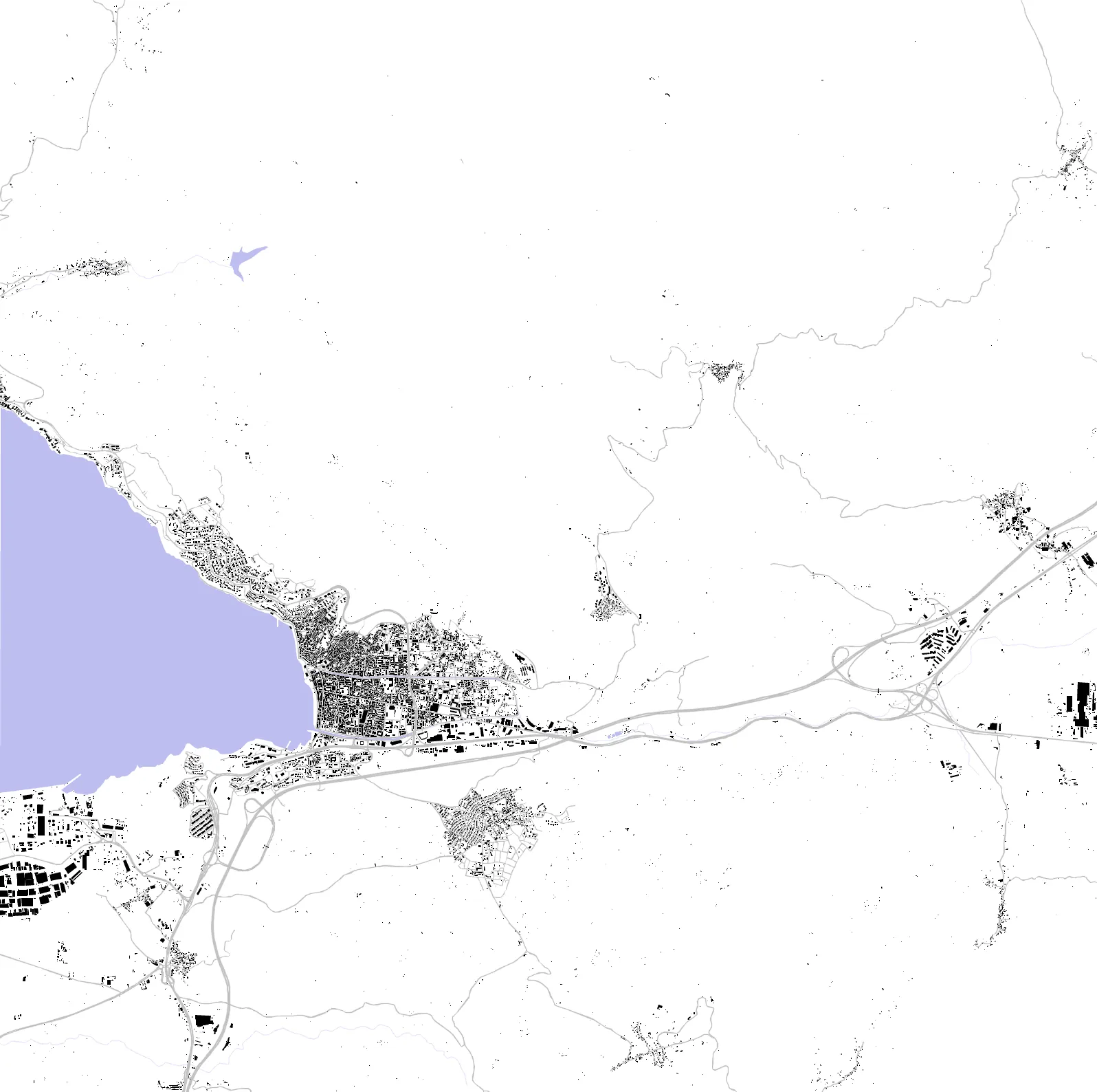 Gemlik Schwarzplan