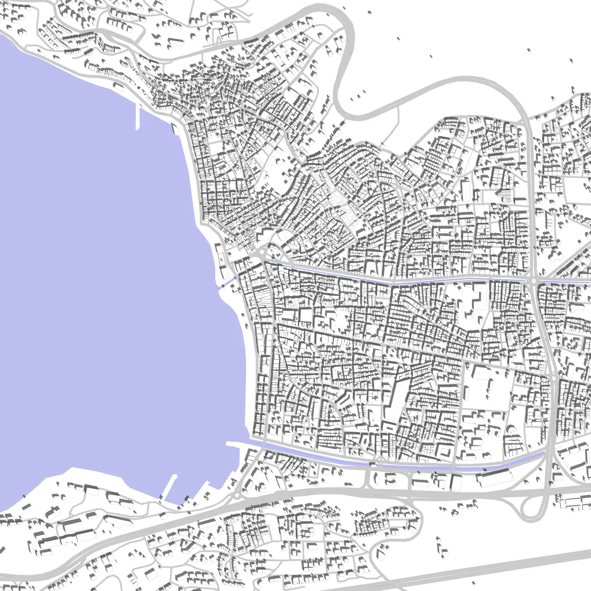 Gemlik Lageplan (2,5 km)