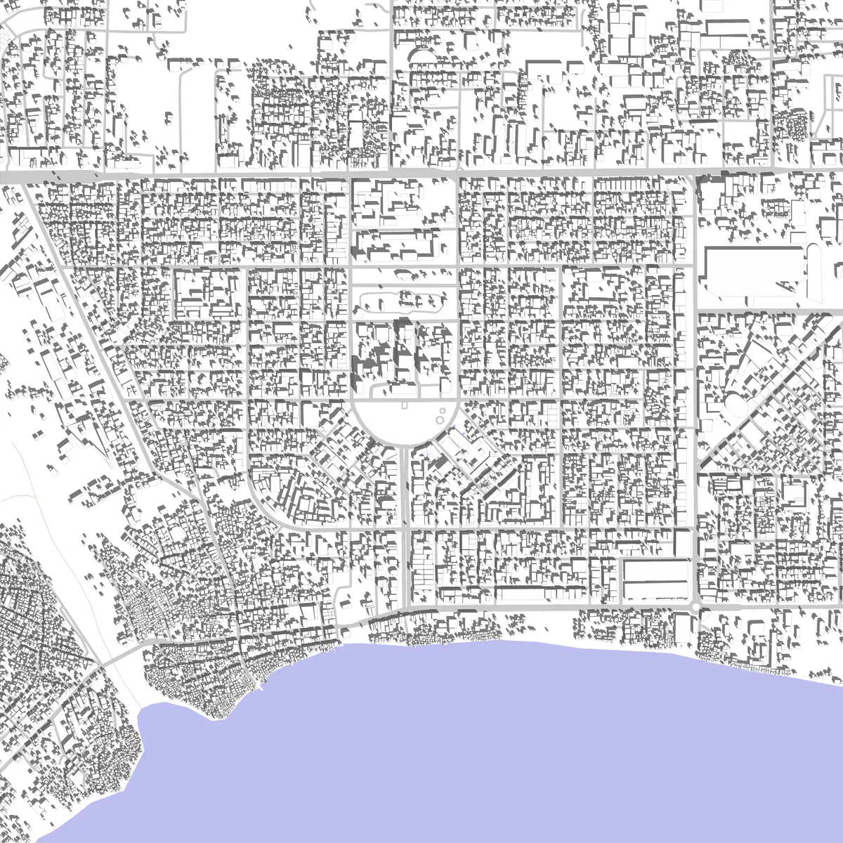 General Santos site plan (2.5 km)