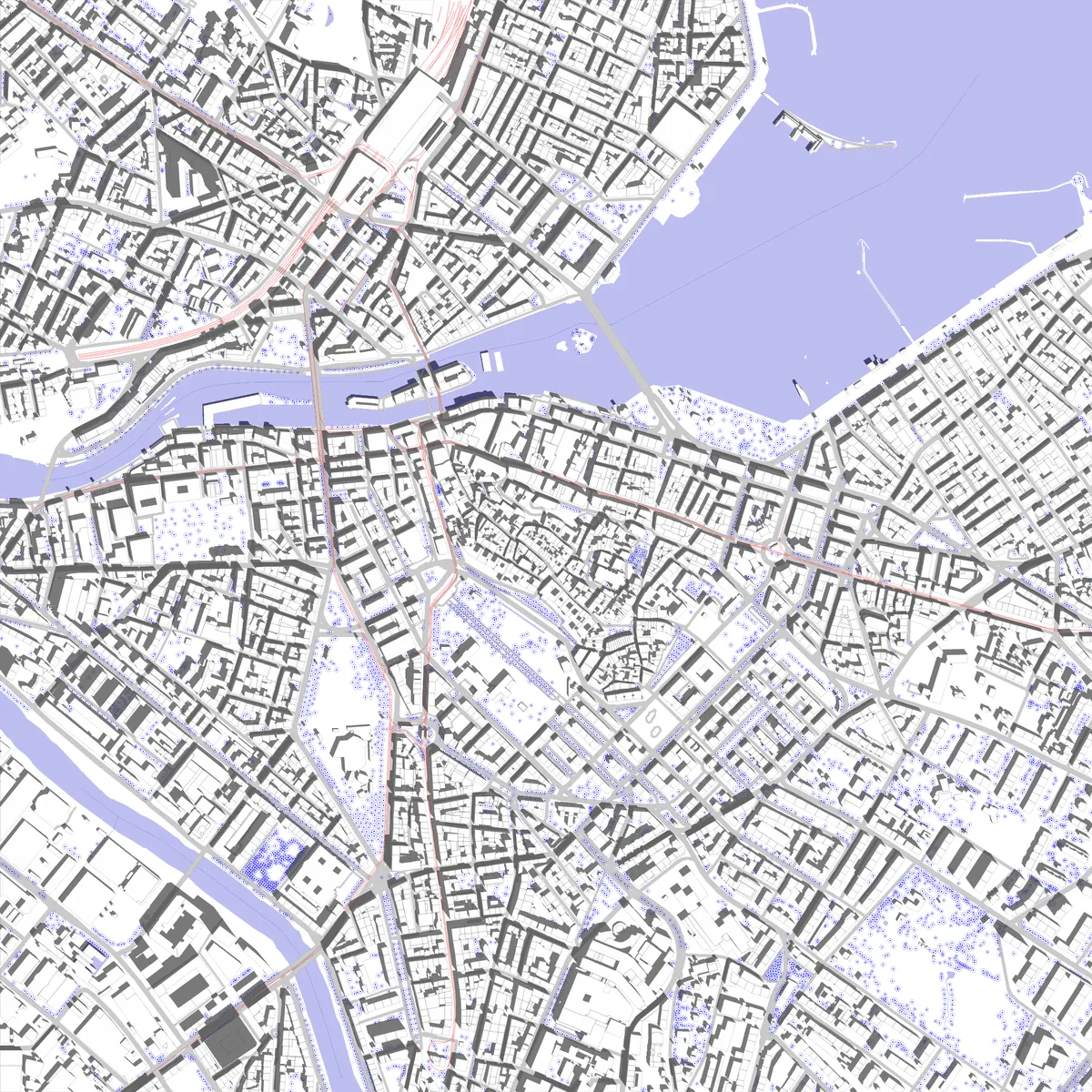 Geneva Lageplan (2,5 km)