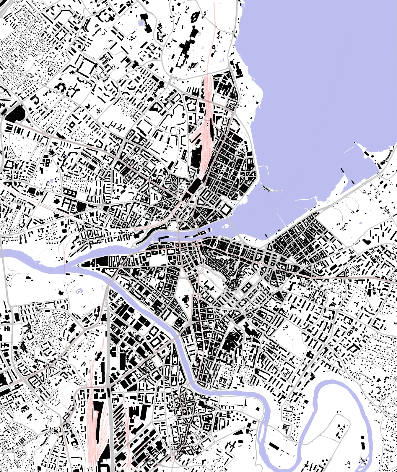 Geneva Schwarzplan