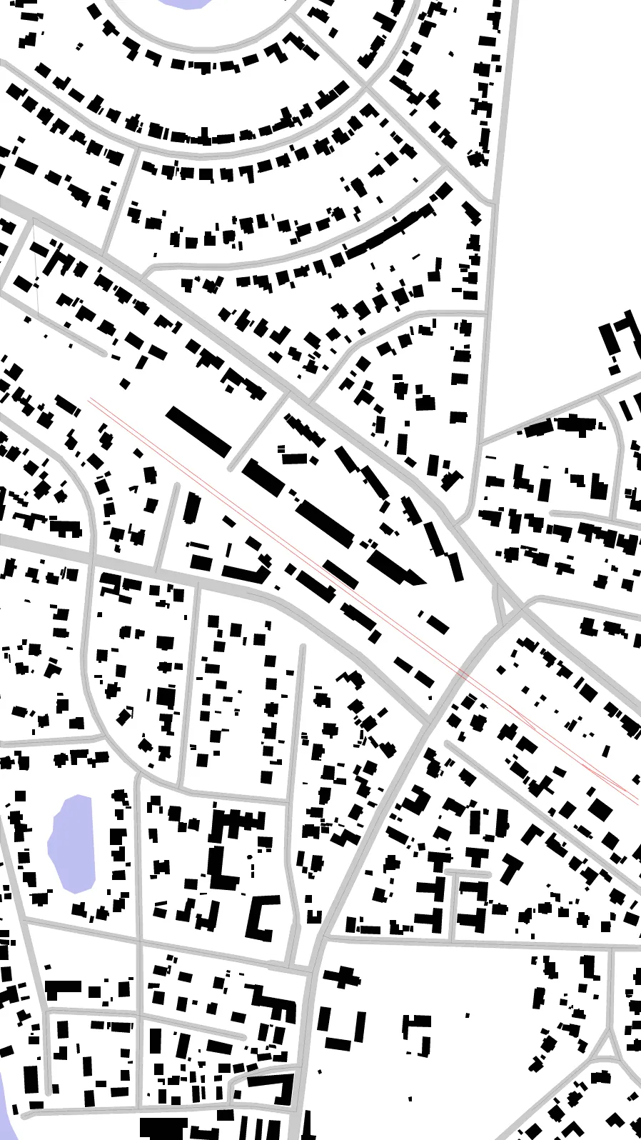 Gentofte figur-grund-plan