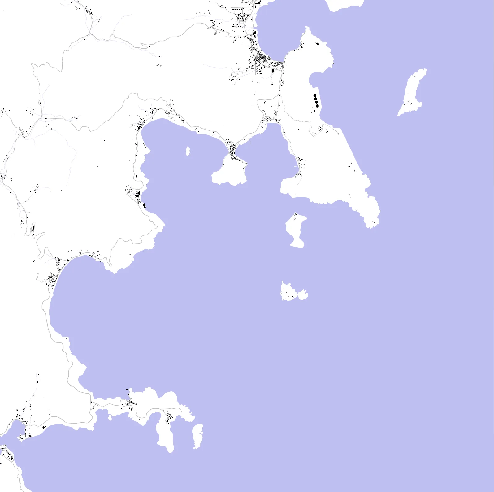 Geoje Schwarzplan