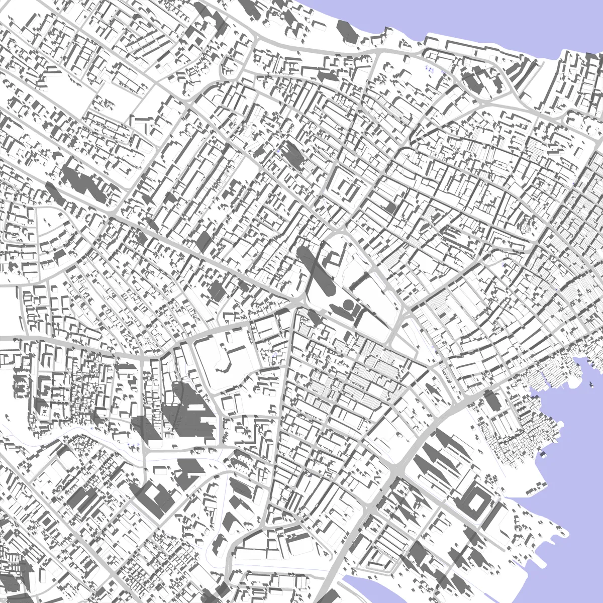 George Town site plan (2.5 km)