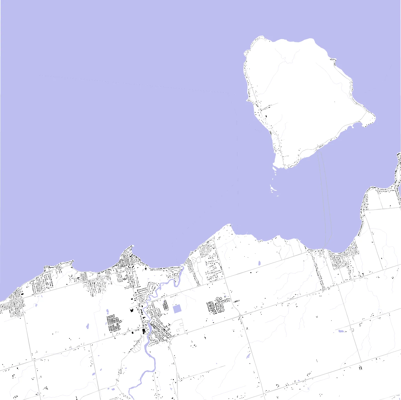 Georgina figure ground plan