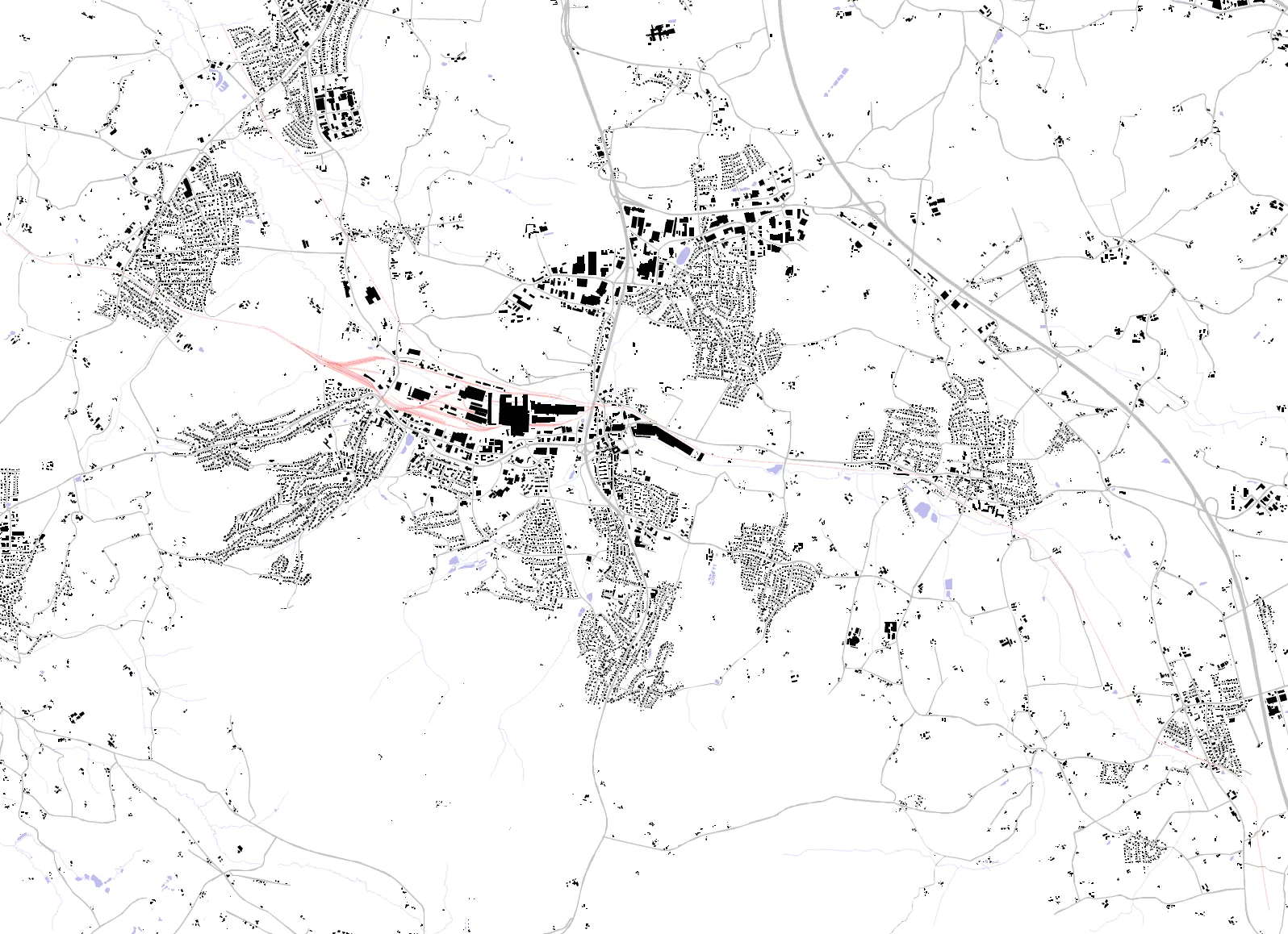 Georgsmarienhütte figure ground plan