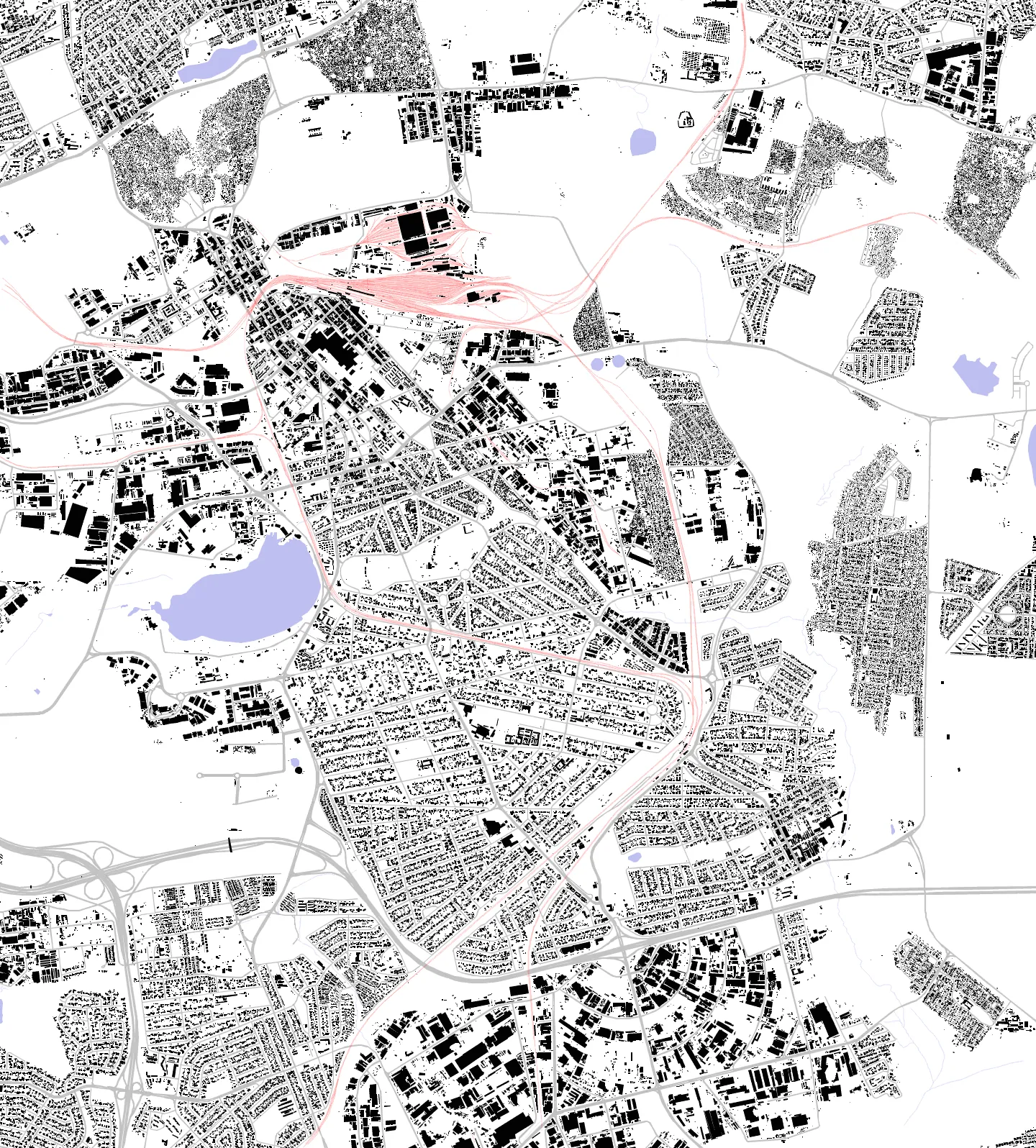 Germiston figure ground plan