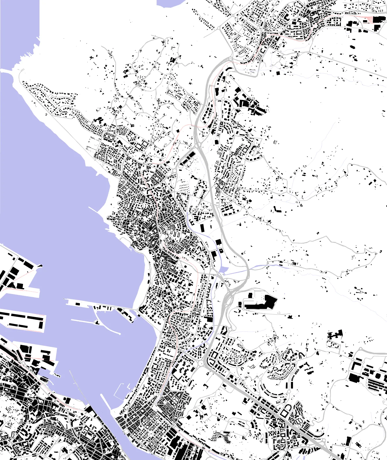 Getxo Schwarzplan