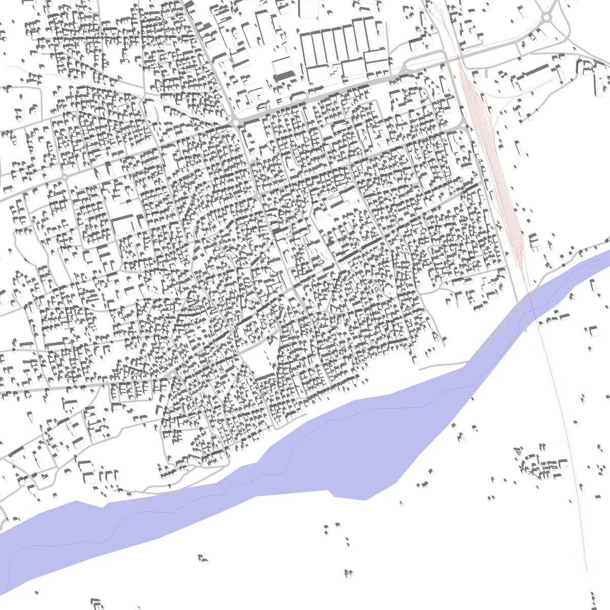 Gevgelija site plan (2.5 km)