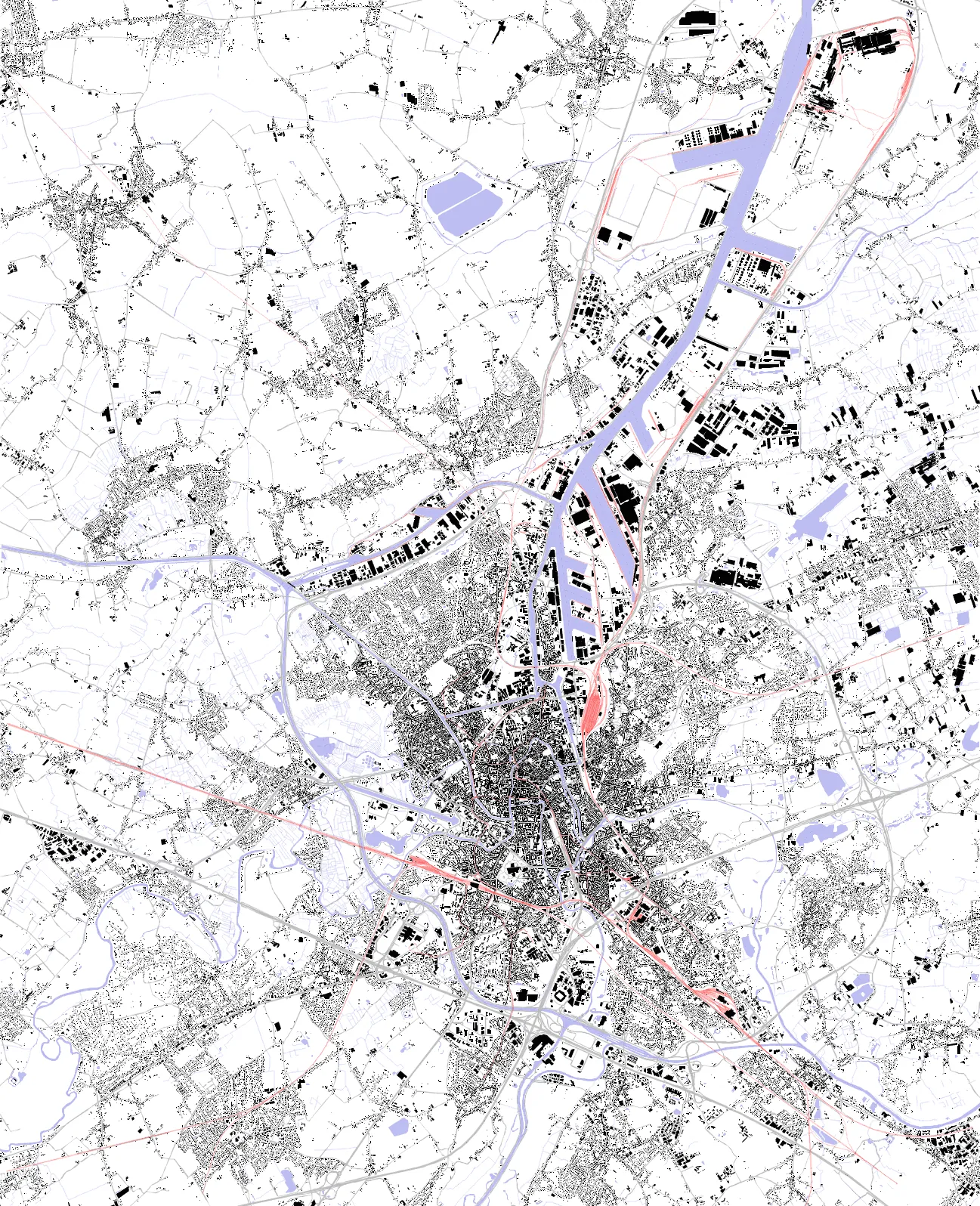Ghent plan de masse