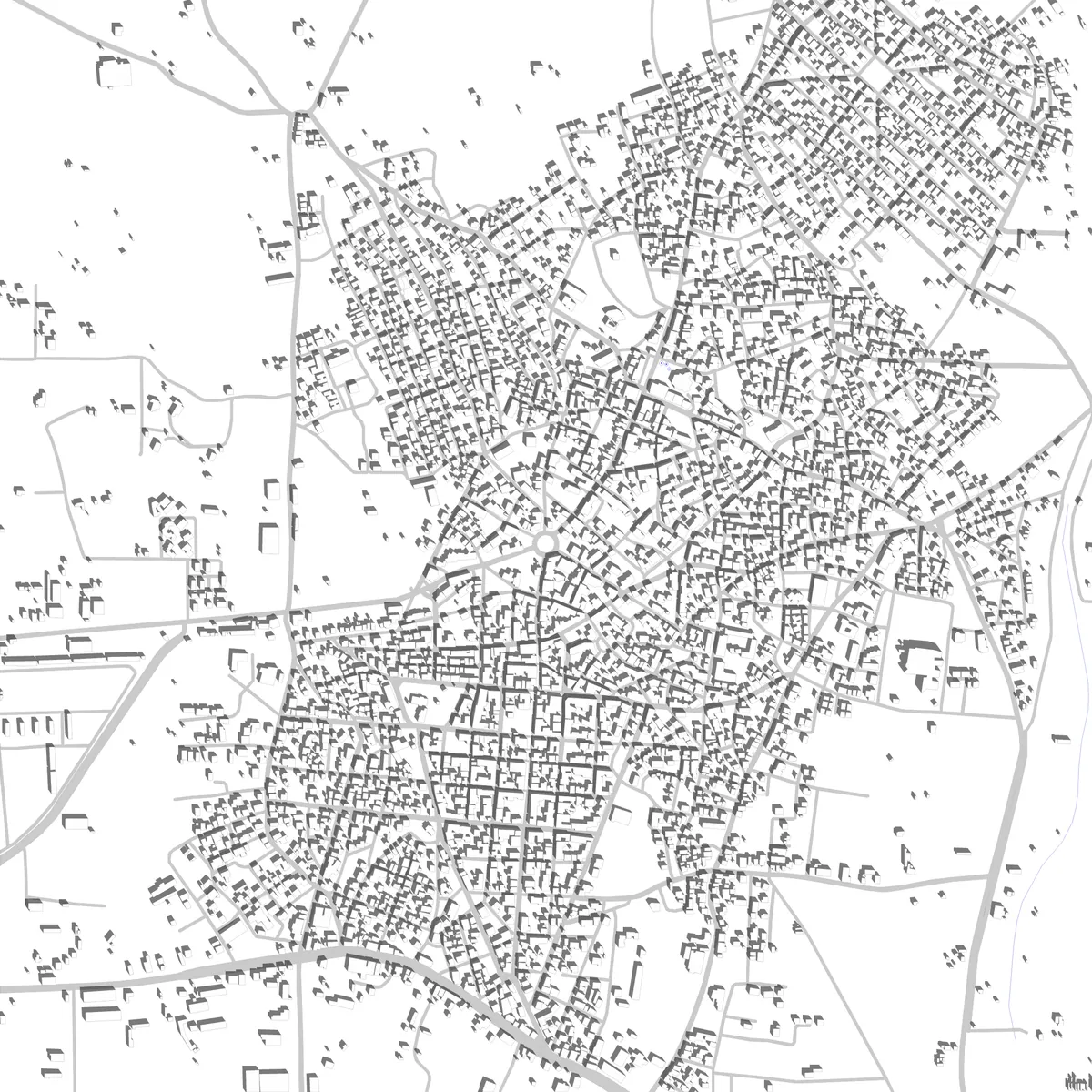 Giannitsa site plan (2.5 km)