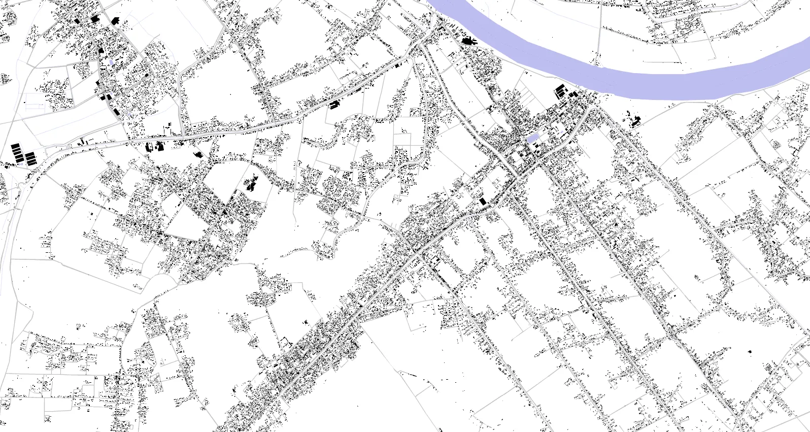 Giao Thủy figure ground plan
