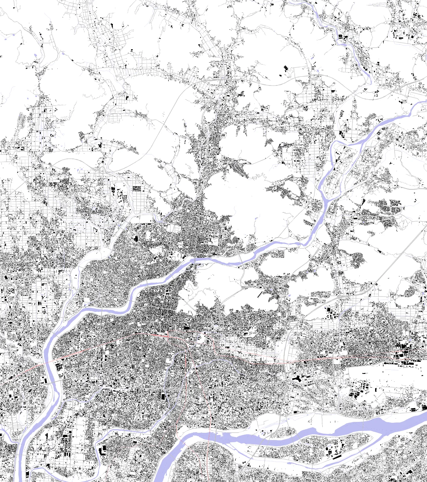 Gifu figure ground plan