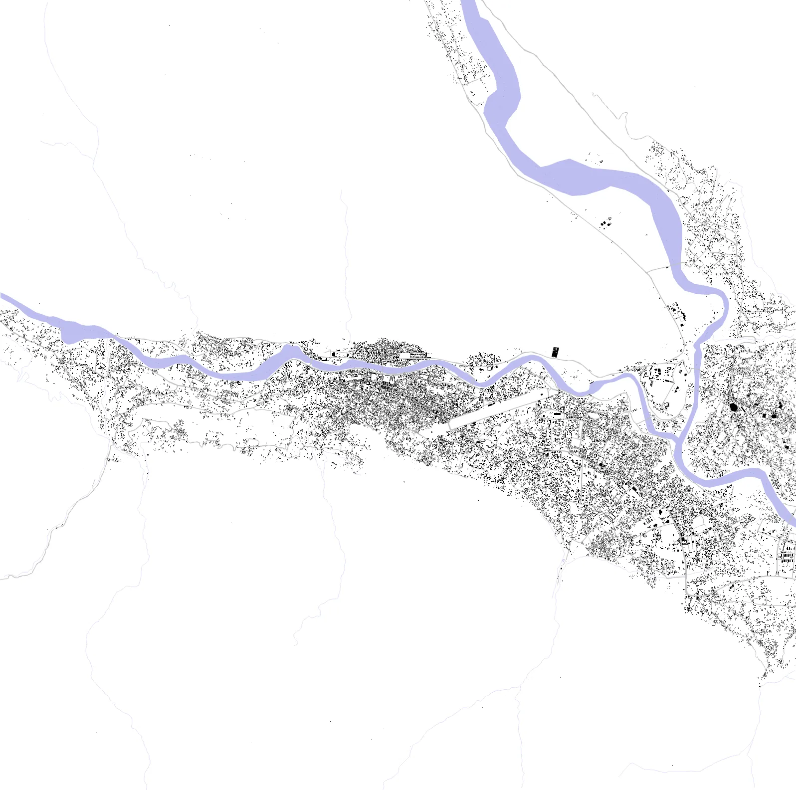 Gilgit figure ground plan