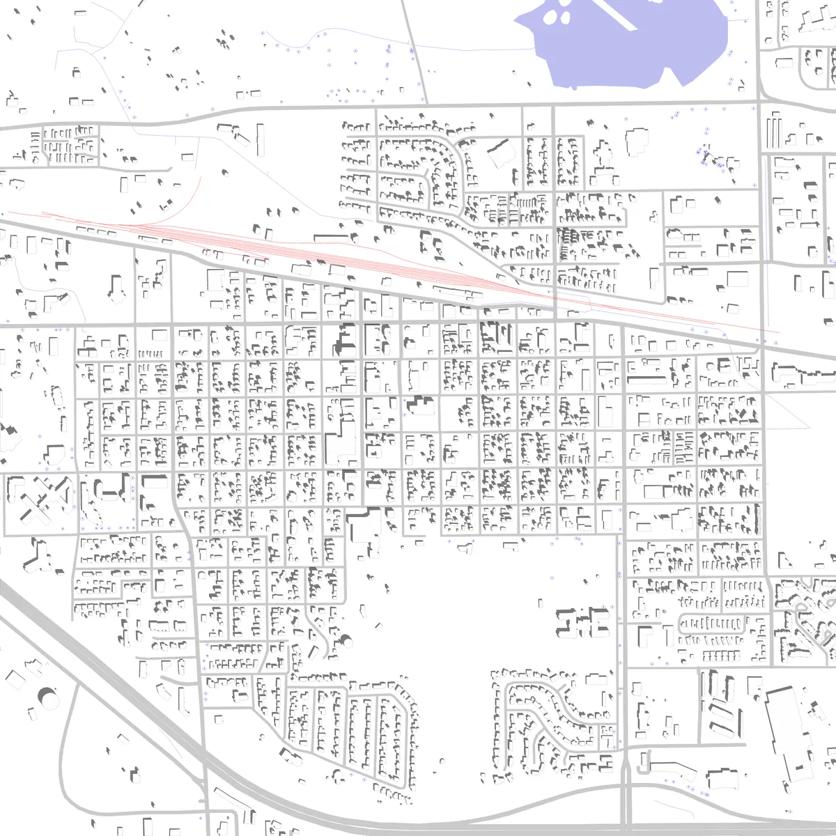 Gillette site plan (2.5 km)