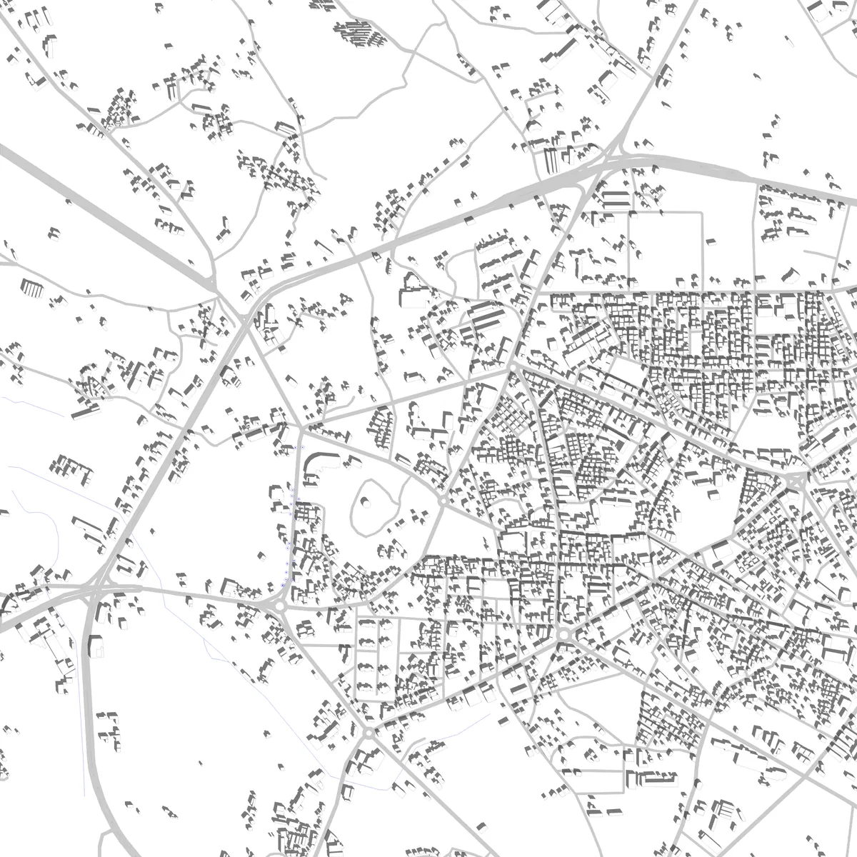 Gimje site plan (2.5 km)