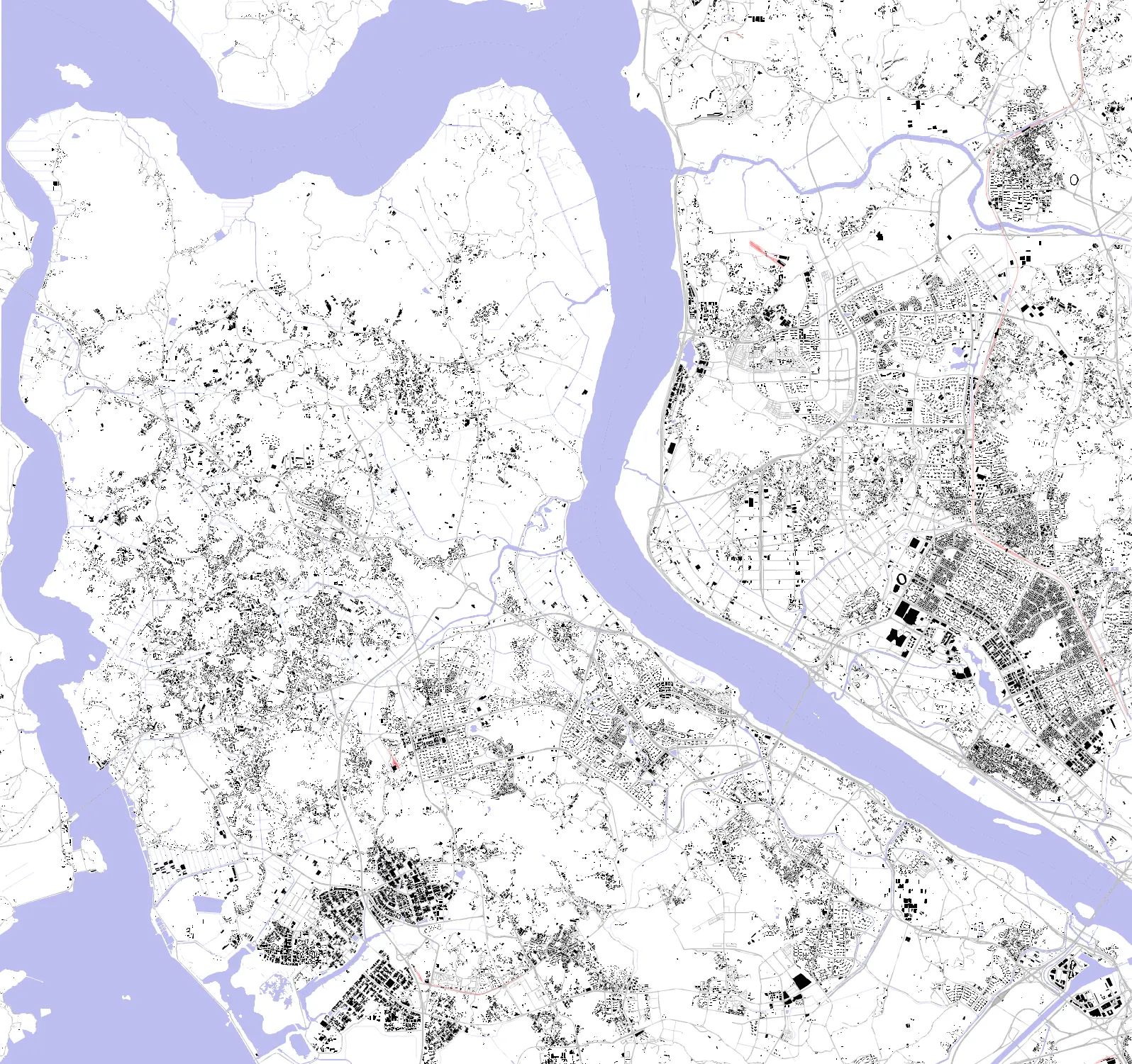 Gimpo figure ground plan