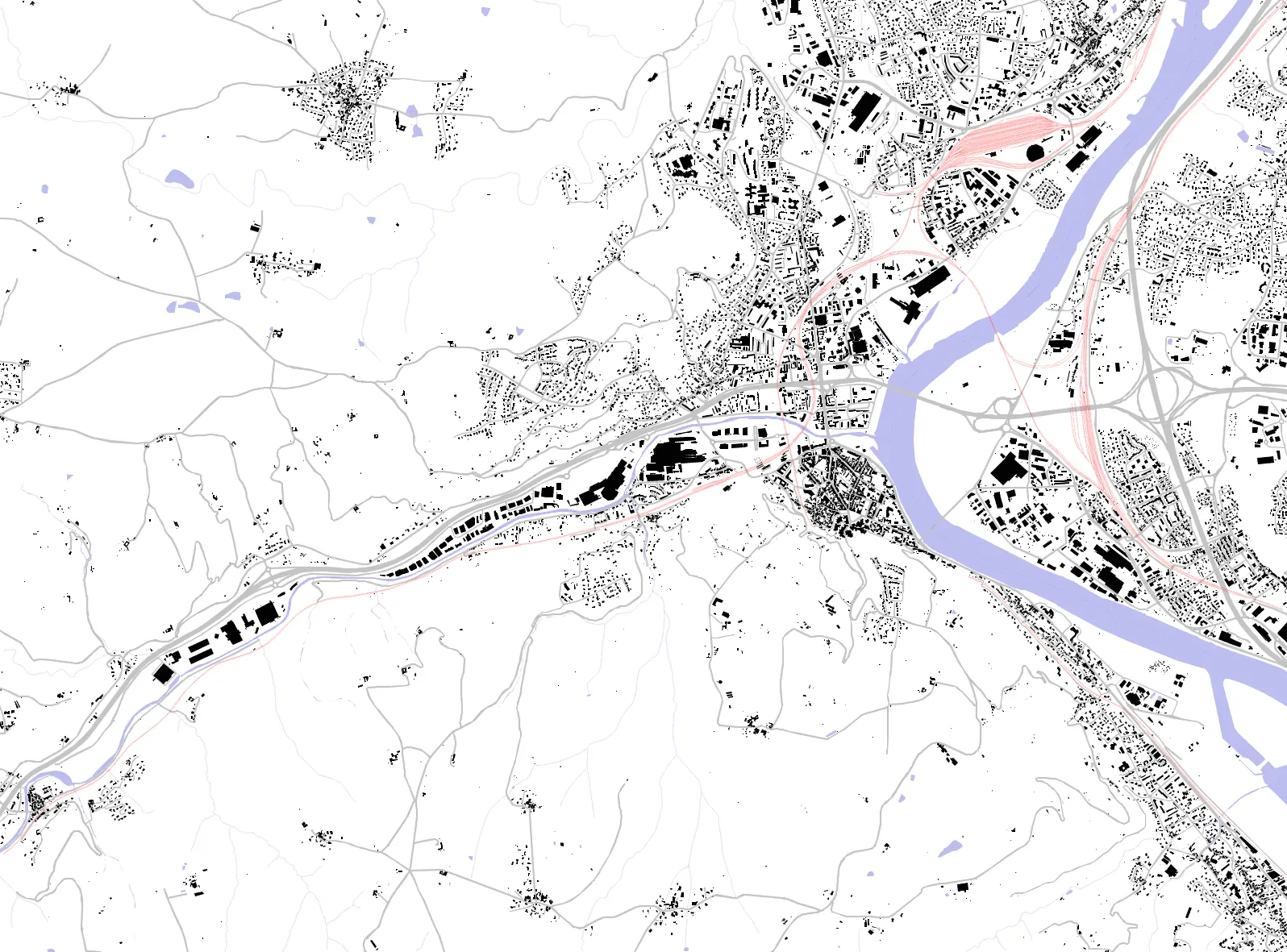 Givors plan de masse