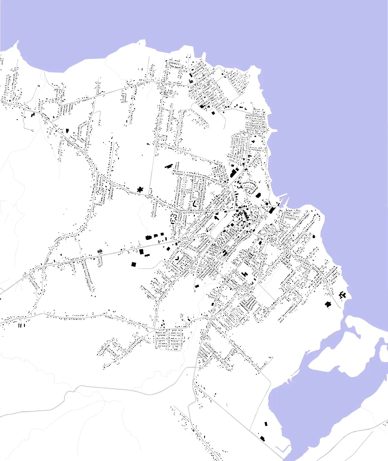 Glace Bay Schwarzplan