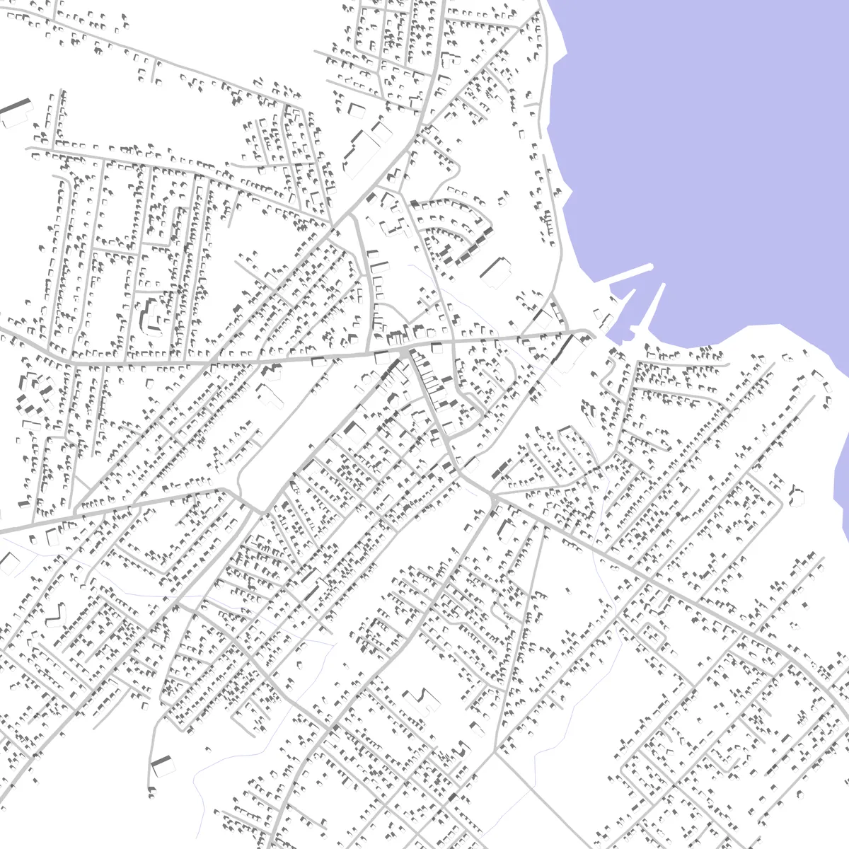 Glace Bay Lageplan (2,5 km)