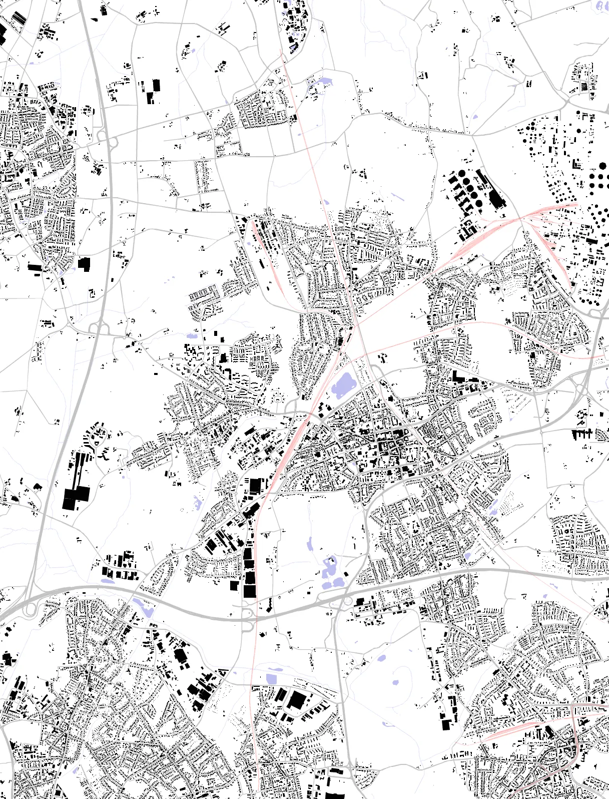 Gladbeck Schwarzplan