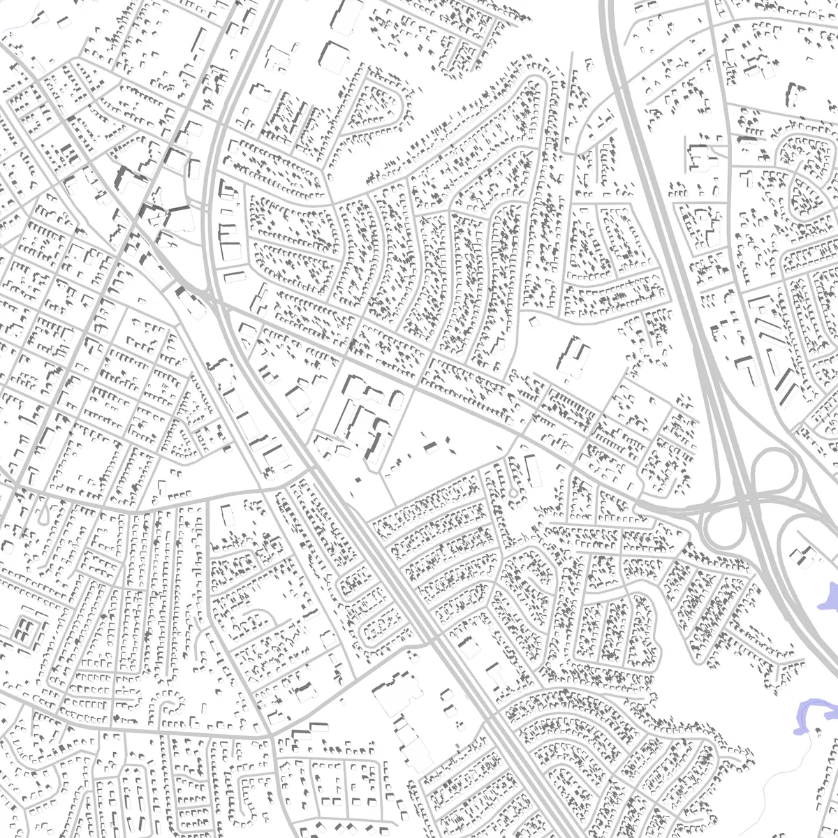 Glen Burnie site plan (2.5 km)