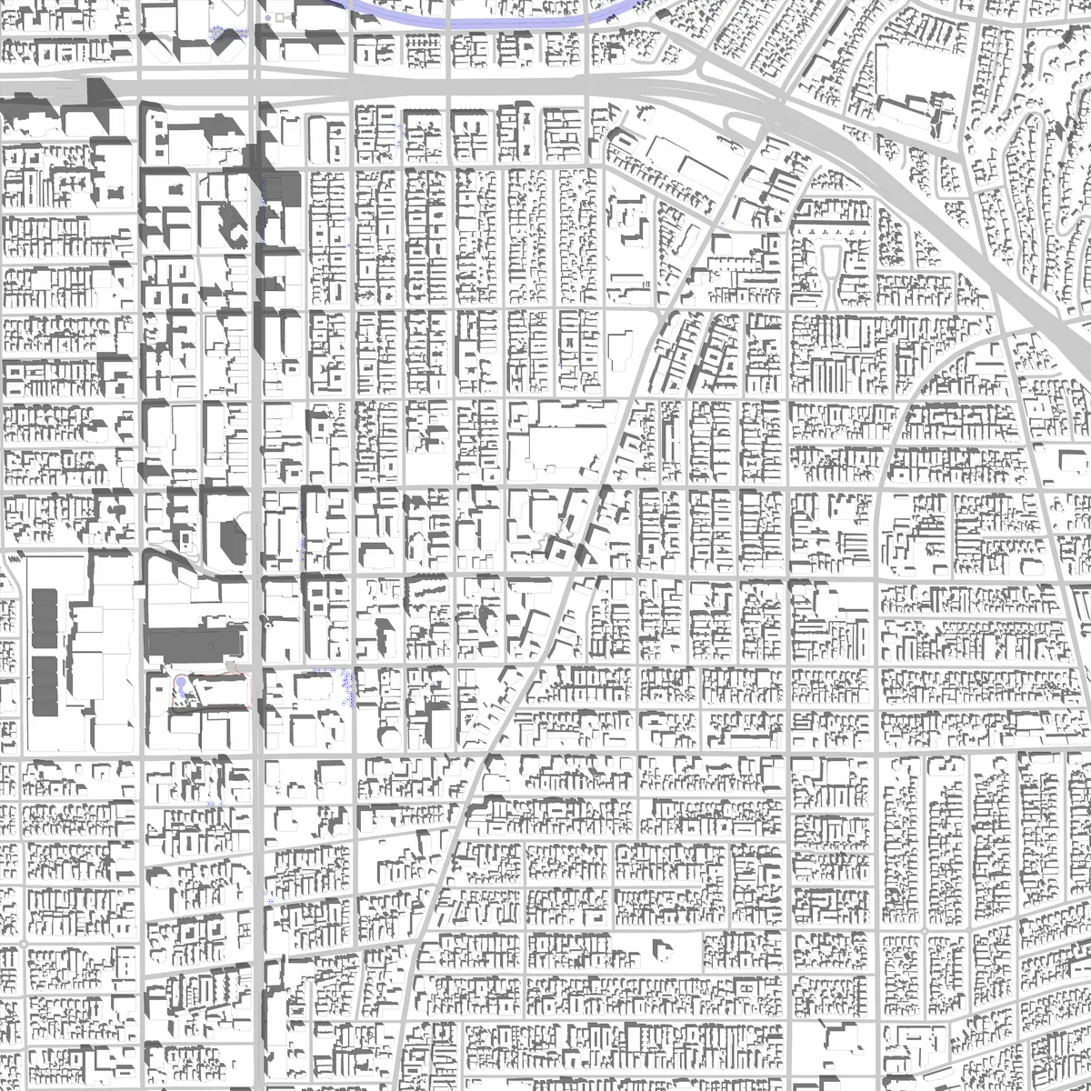 Glendale site plan (2.5 km)