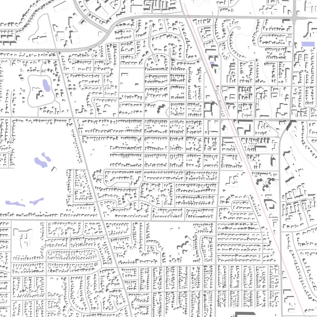 Glenview Lageplan (2,5 km)