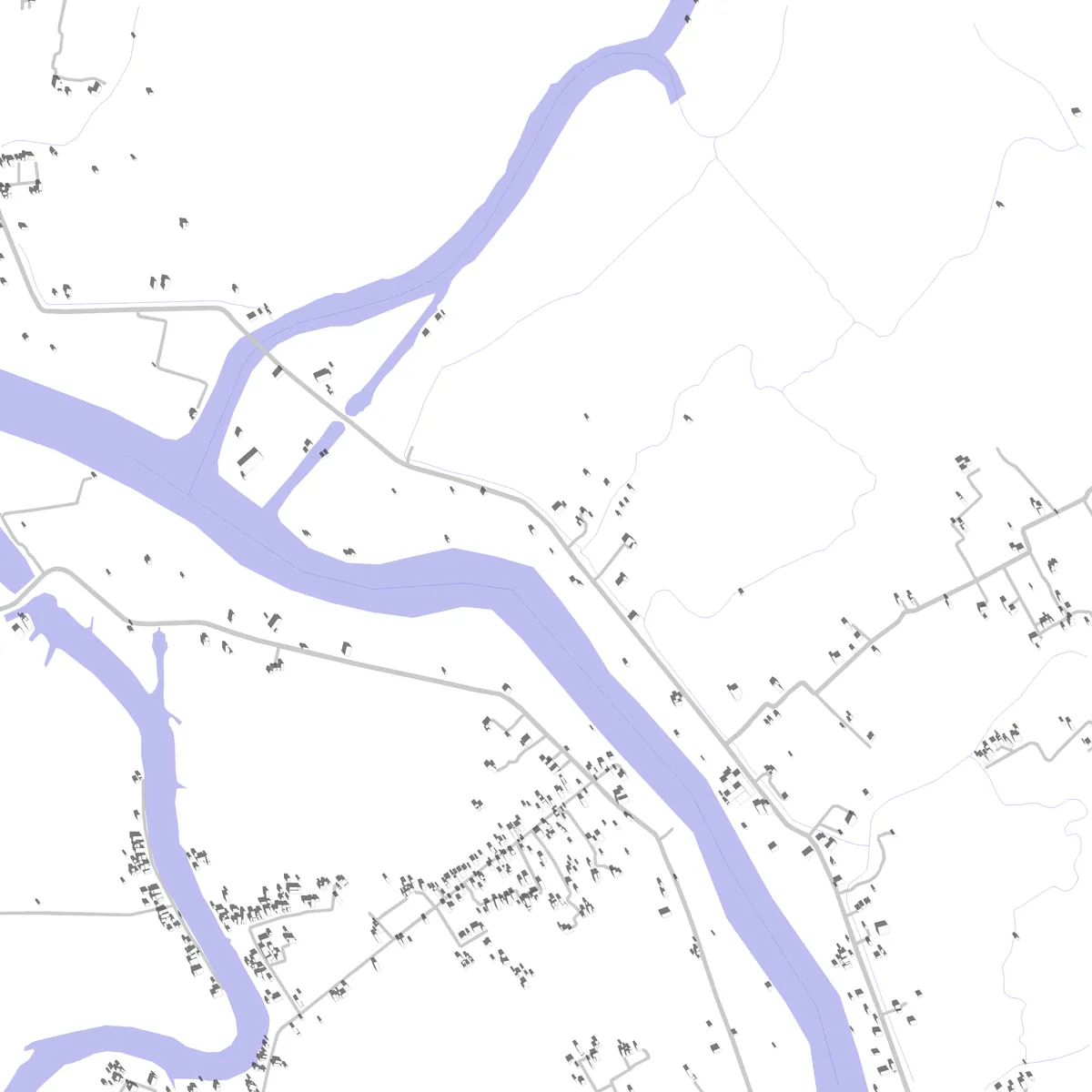 Gò Công Lageplan (2,5 km)