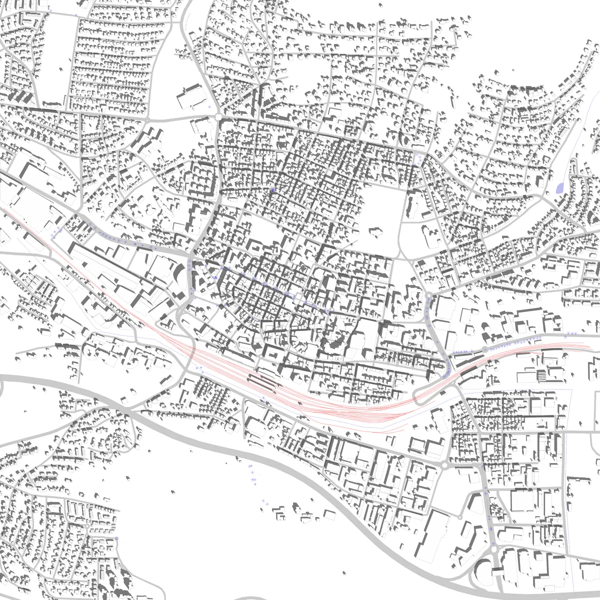 Göppingen Lageplan (2,5 km)