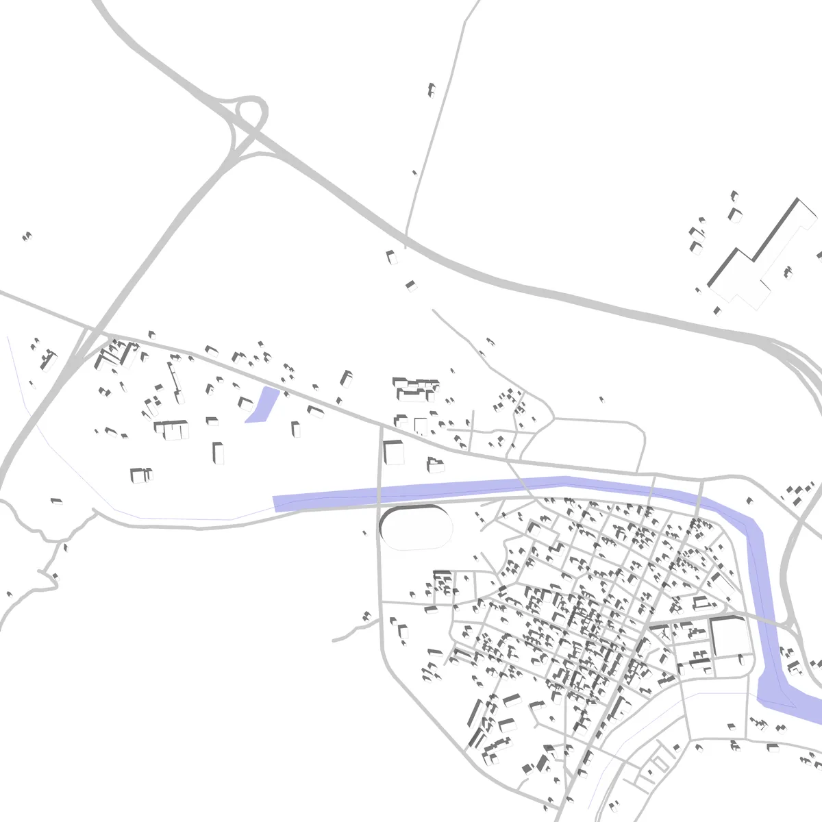 Goesan site plan (2.5 km)