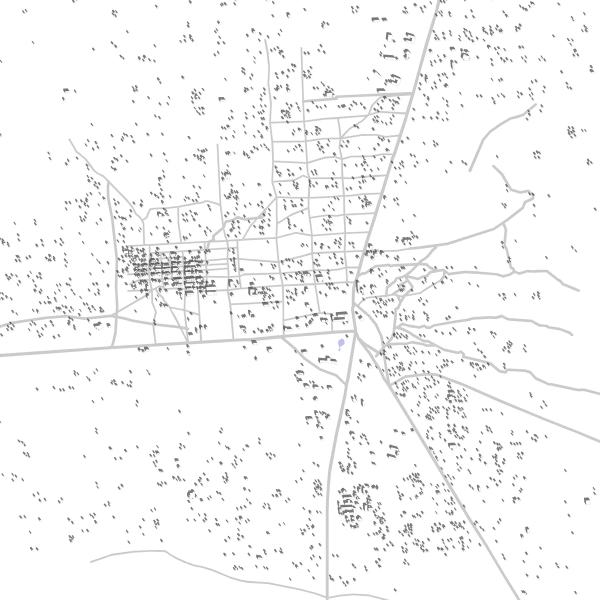 Gogrial site plan (2.5 km)
