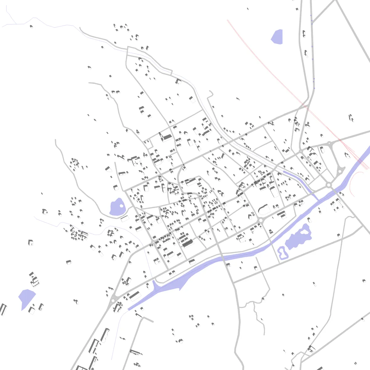 Gokseong Lageplan (2,5 km)