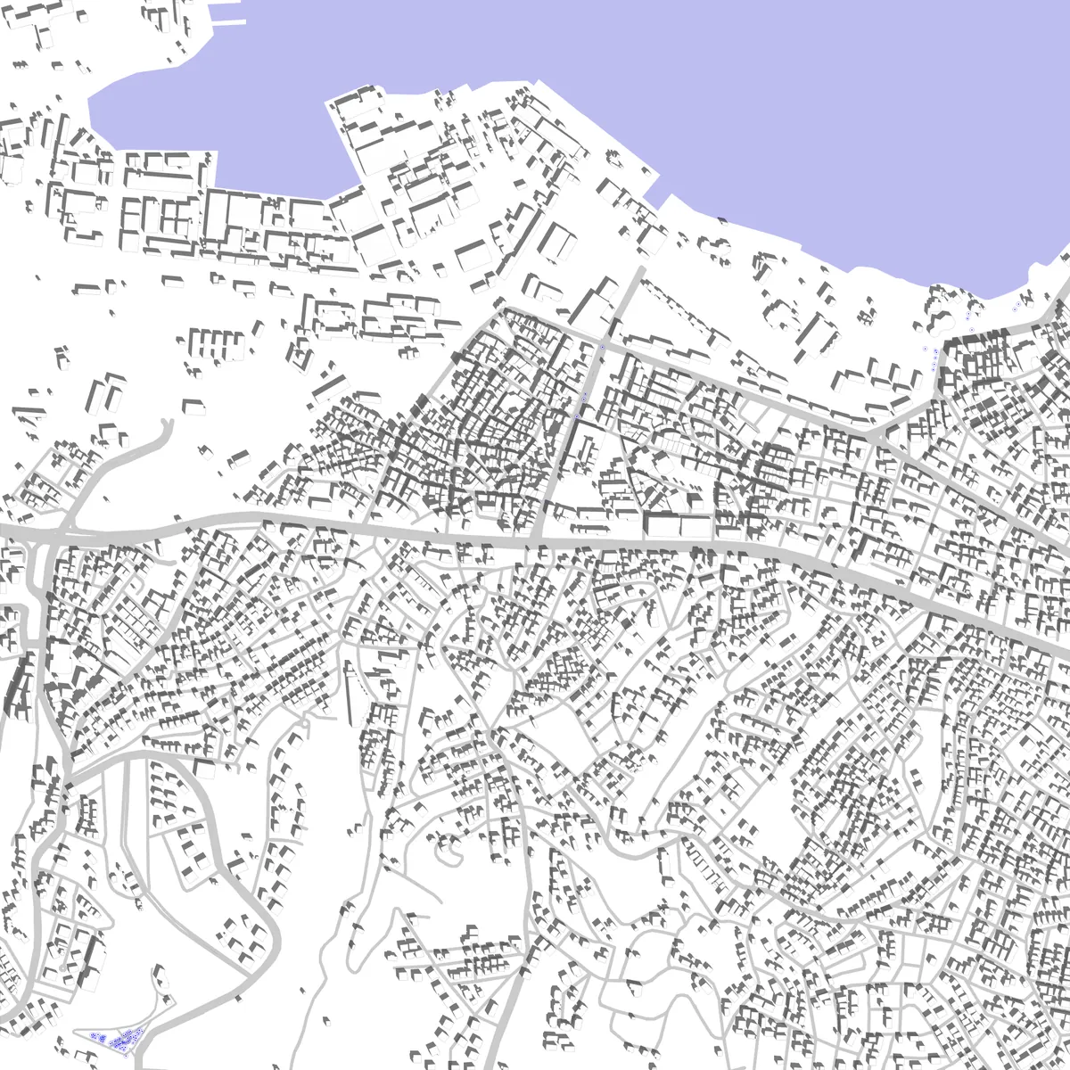 Gölcük site plan (2.5 km)