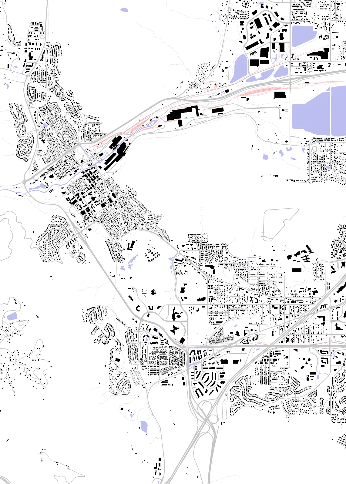 Golden figure ground plan