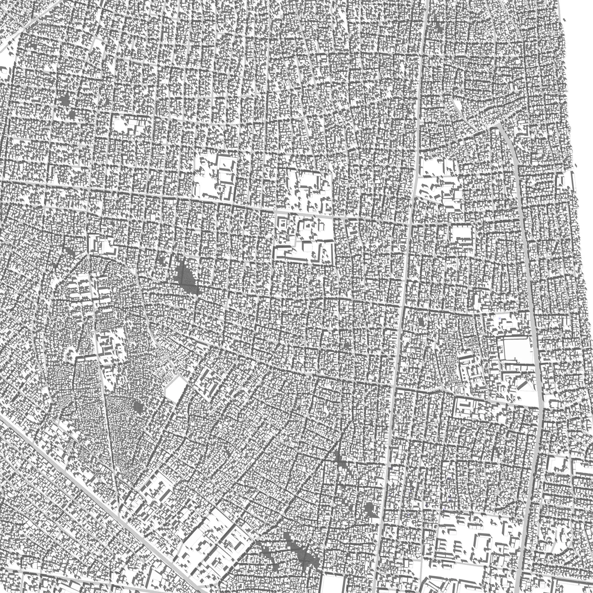 Goma plan de situation (2,5 km)