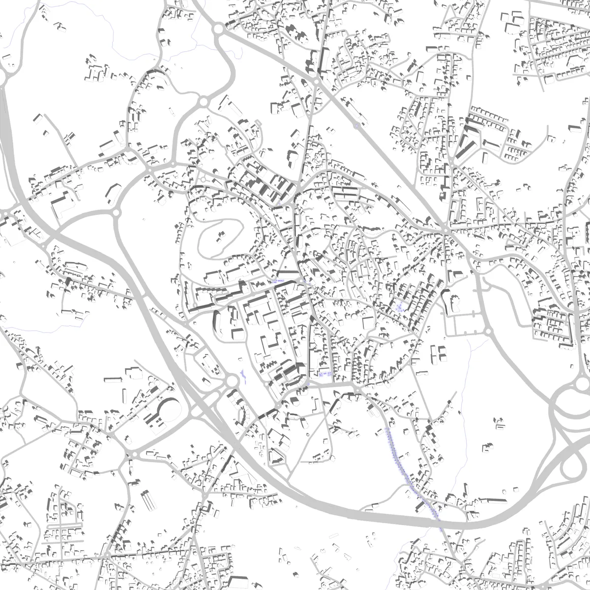 Gondomar site plan (2.5 km)