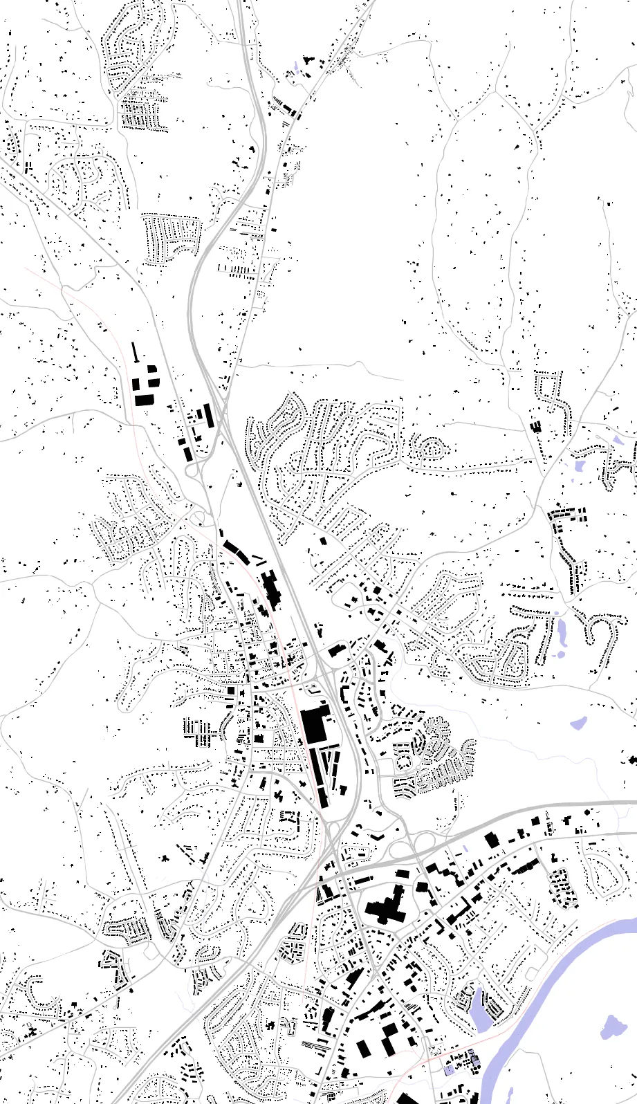 Goodlettsville figure ground plan