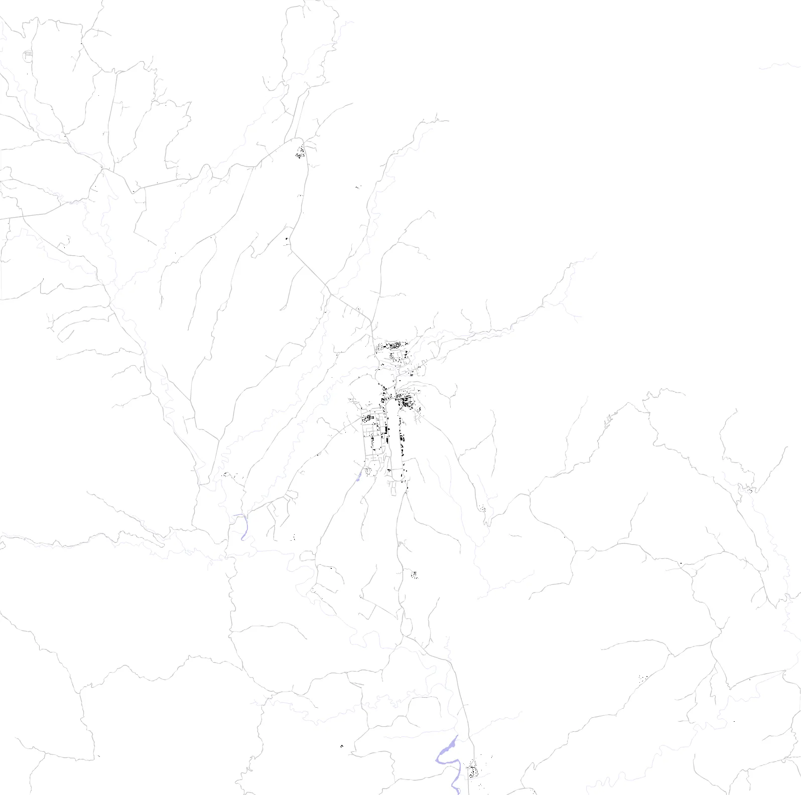 Goroka figure ground plan