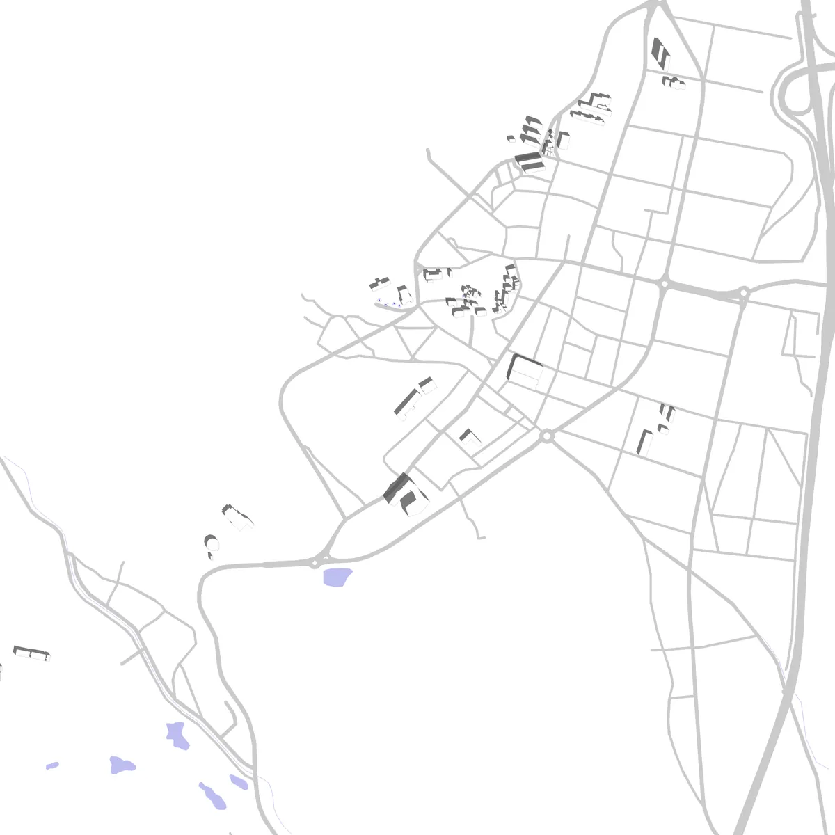 Goryeong Lageplan (2,5 km)
