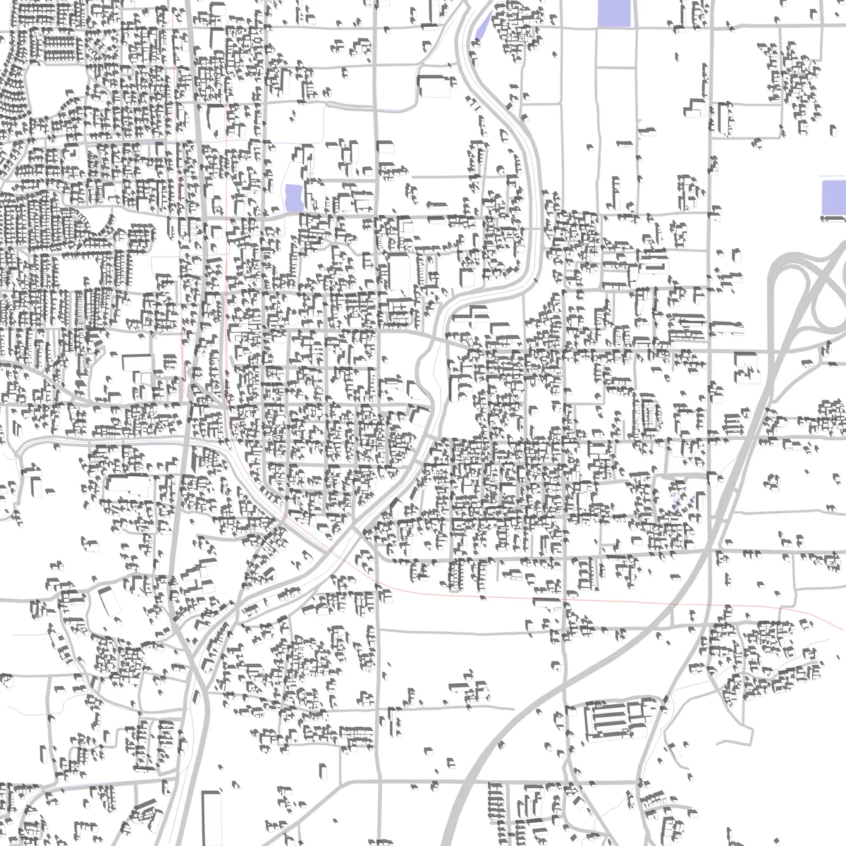 Gose site plan (2.5 km)