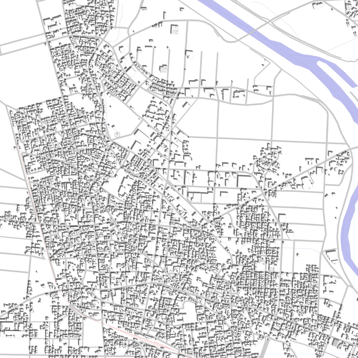Gosen site plan (2.5 km)