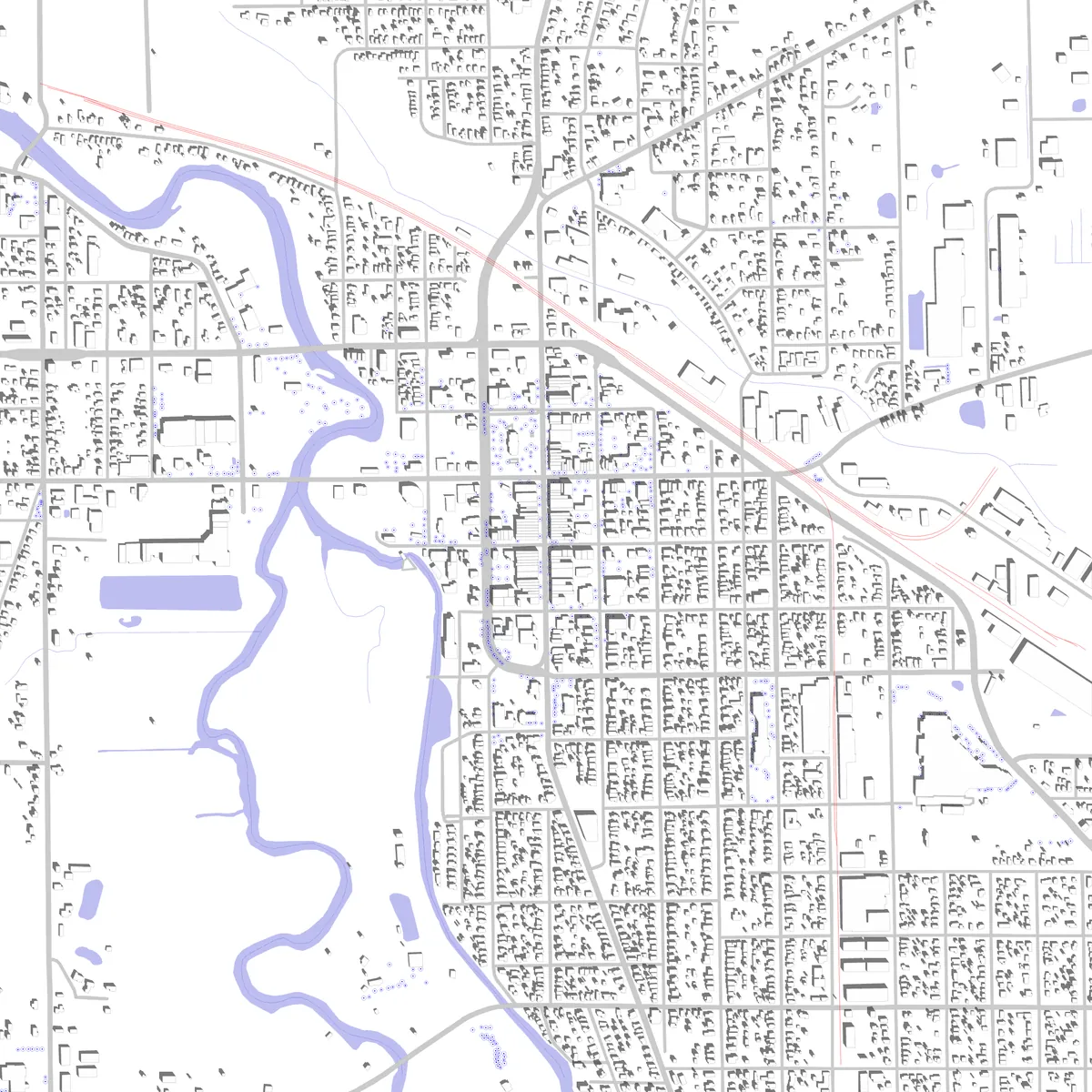 Goshen site plan (2.5 km)