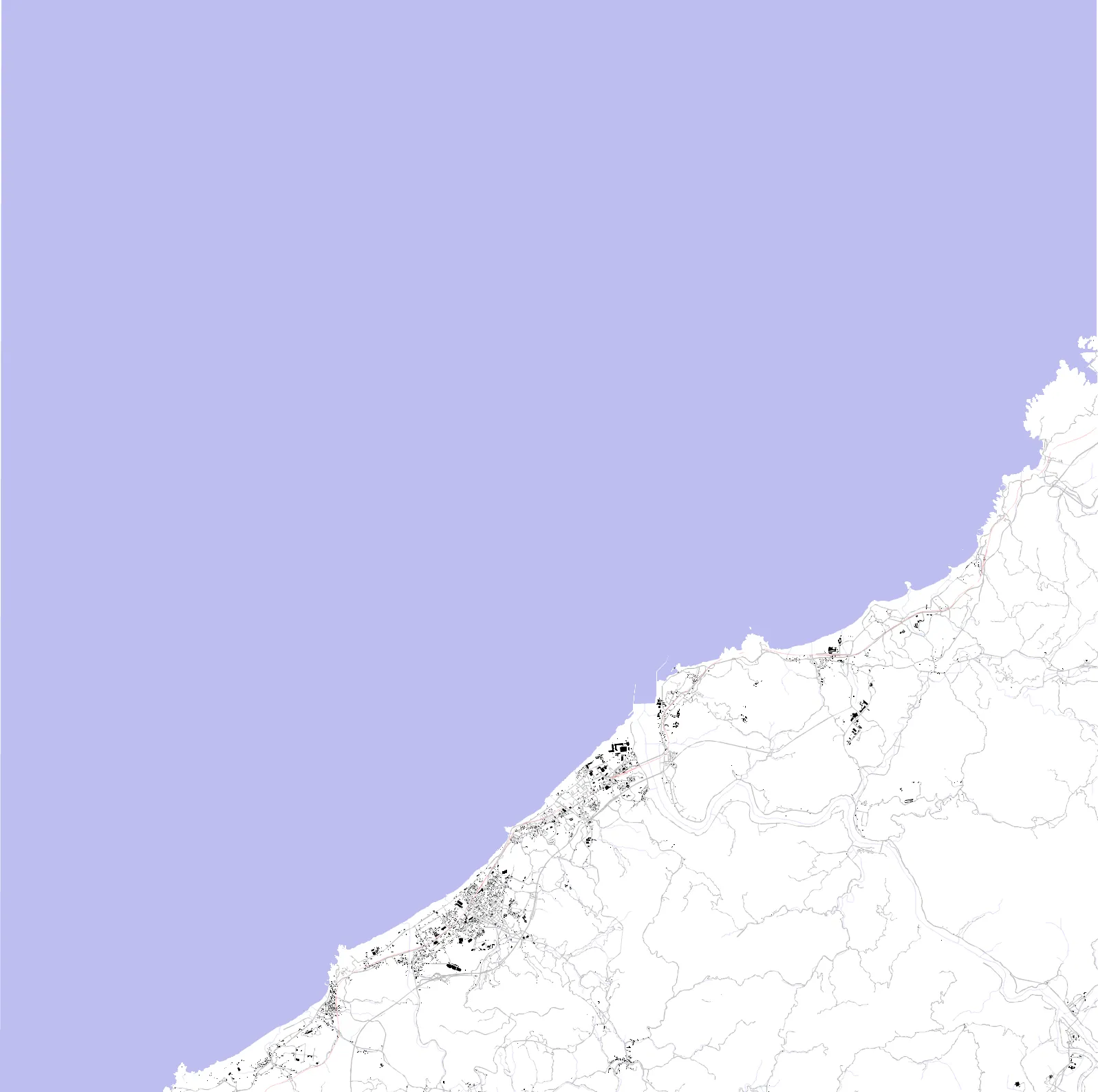 江津 図と地のプラン